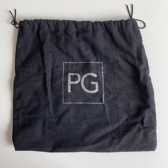 Black Purificación García clutch with chain - Picture 3 of 3